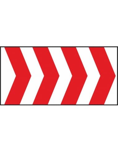 PANEL DIRECCIONAL 80 X 40 B/R RF