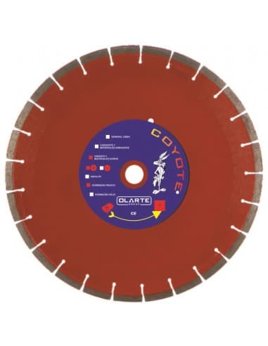 DISCO DIAMANTE 350 MM PASTILLA 10 MM CORTE HÚMEDO