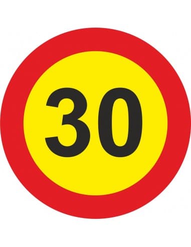 DISCO 500 MM VELC. LTDA 30 KM/H (económico) REFLEX