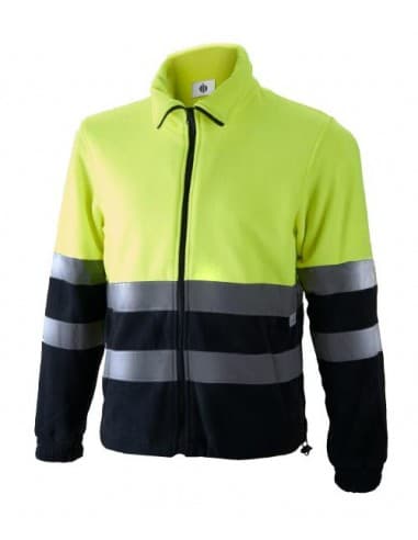 Forro polar combinado cremallera entera (AV)