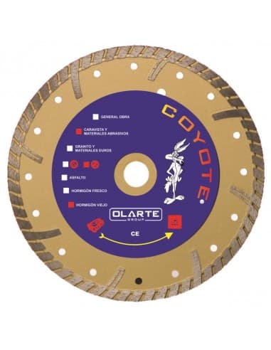 DISCO DIAMANTE 230 mm.REFORZADO