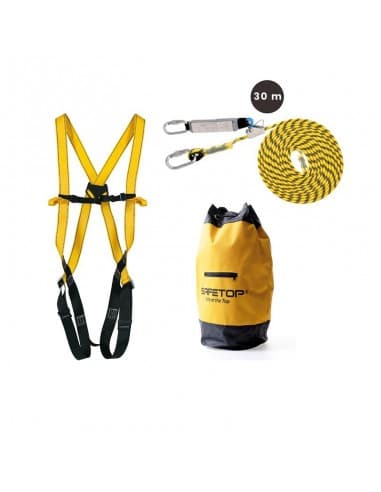 HELKA 71/30, kit con arnés 80071B+81233 (30 m)+80122