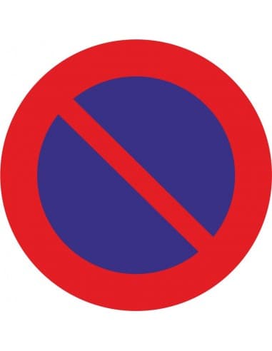 DISCO 500 PROHIBIDO APARCAR (económico)