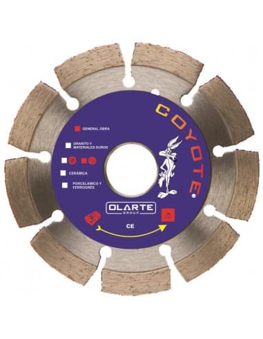 DISCO DIAMANTE 115 MM PASTILLA 10 mm.GENERAL OBRA