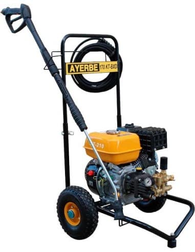 HIDROLIMPIADORA AYERBE MOD. AY-170 KT BXD CON MOTOR KIOTSU 5.5 H.P. , 185 BAR MAX, 600 LTS/H, PESO 40 KGS