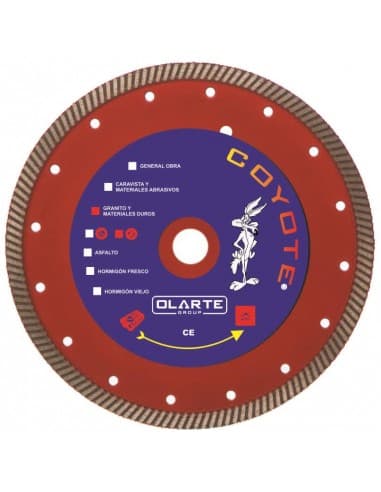 DISCO DIAMANTE 230 MM TURBO GRANITO TG