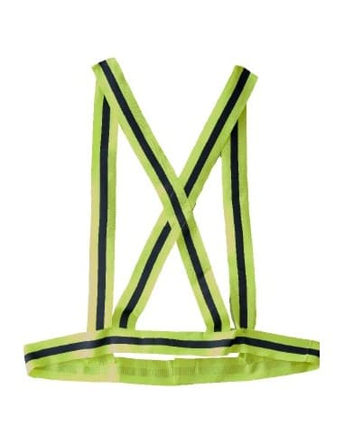 CHALECO FLUOR BANDAS 3 M NARANJA