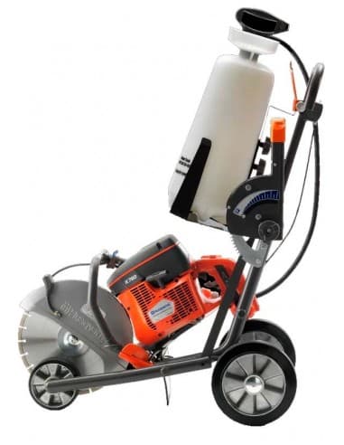 CARRO CORTE HUMEDO HUSQVARNA MOD. KV-7 COMPLETO CON DEPOSITO DE AGUA.