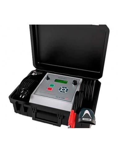 MÁQUINA ELECTROFUSION HURNER MOD. HCU 300 MINI, HASTA 180 mm. CON ESCÁNER GRANDE + TRAZABILIDAD, INTEGRADA EN MALETÍN.
