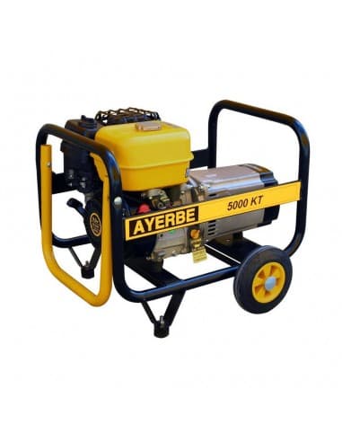 GRUPO ELECTROGENO AYERBE MOD. AY-5000KT CON MOTOR KIOTSU, 5 KVAS, 4.200 WATIOS, EQUIPADO CON CUADRO DISTRIBICION IP-55, BASES IP