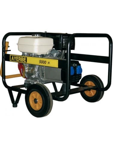 GENERADOR AY-5000-HMN MARCA AYERBE DE 5 KVAS, 4.200 WATIOS CON CUADRO DE DISTRIBUCIÓN SEGÚN NORMATIVA VIGENTE, MOTOR HONDA GX-27